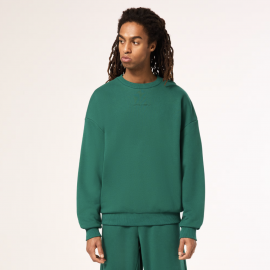 MIKINA - OAKLEY SOHO CROW NECK SWEATHIRT VIRIDIAN FOA405459-78S-L