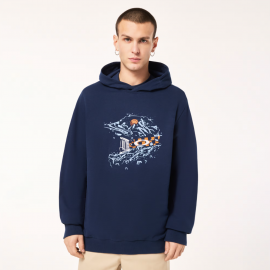 MIKINA - OAKLEY FINISH LINE HOODIE TEAM NAVY FOA405466-6LE-S