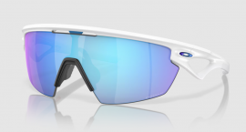 SPORTOVNÍ BRÝLE - OAKLEY SPHAERA - MATTE WHITE / PRIZM SAPPHIRE POLARIZED OO9403-0236