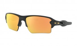 OCHRANNÉ SPORTOVNÍ SLUNEČNÍ BRÝLE S POLARIZACÍ - OAKLEY FLAK 2.0 XL - MATTE BLACK / PRIZM ROSE GOLD POLARIZED - OO9188-B359